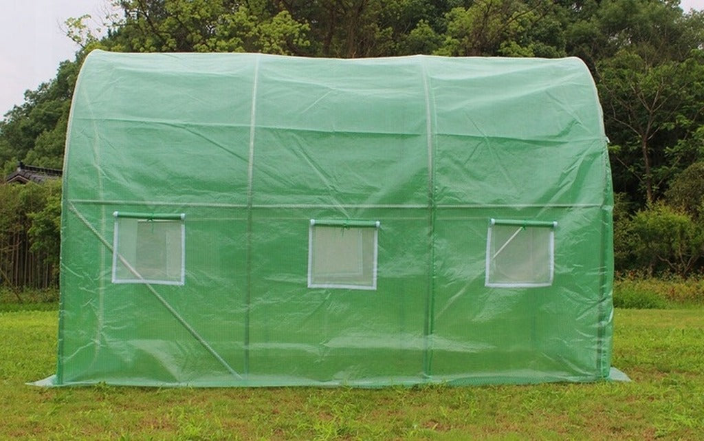 ТУНЕЛНА ОРАНЖЕРИЯ С РАЗМЕРИ 3х2х2 МЕТРА И 6 ПРОЗОРЕЦА (6 m2)
