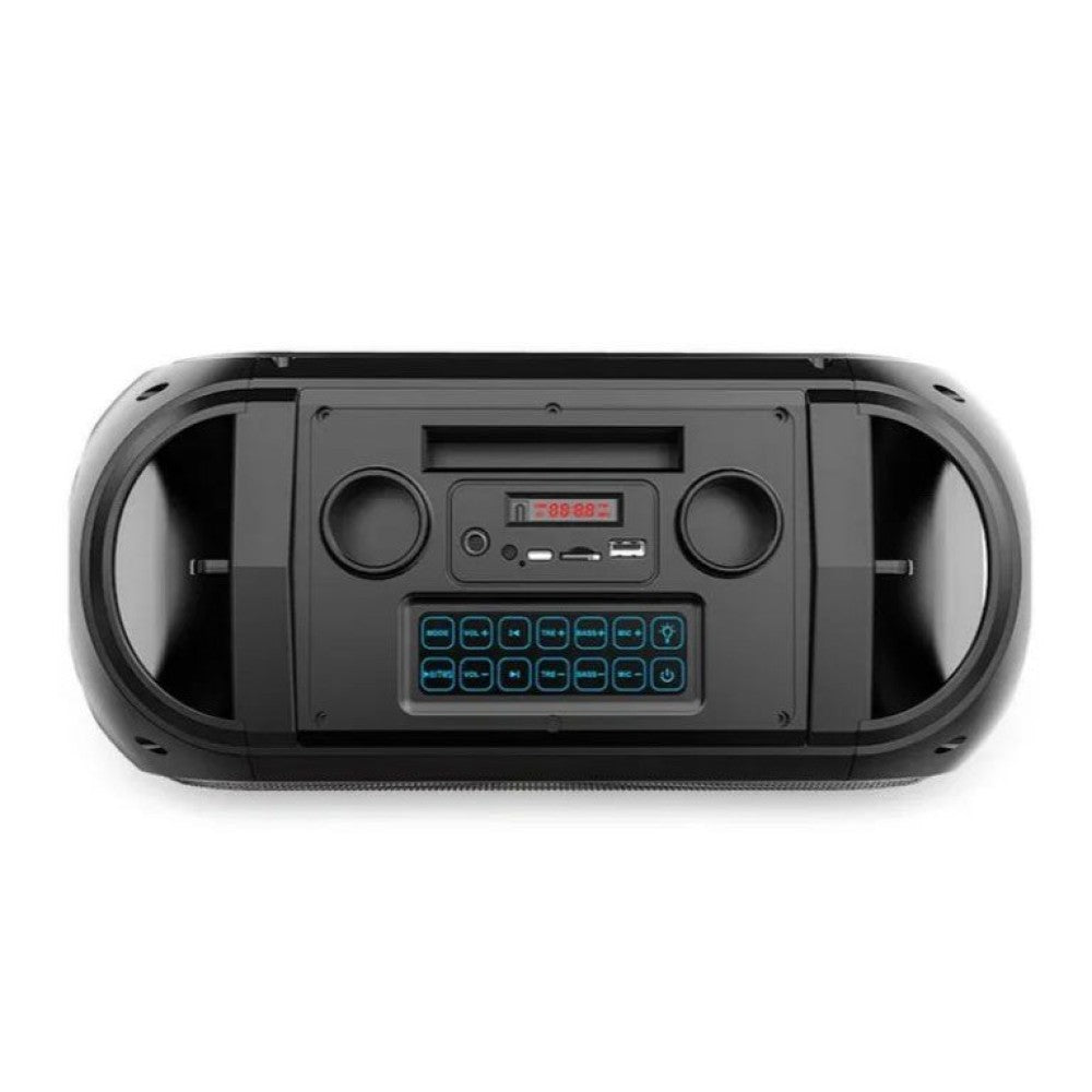 Преносима караоке Bluetooth колонка с два микрофона