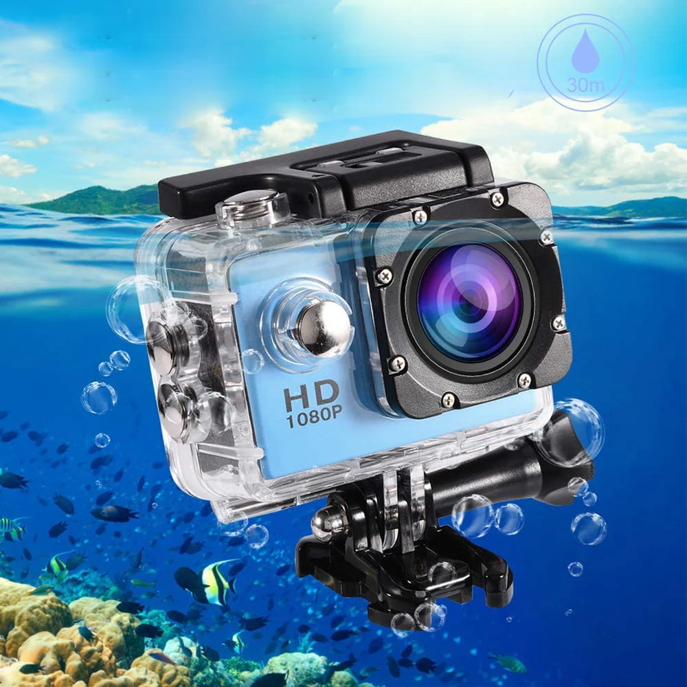 Водоустойчива спортна видеокамера HD 1080P 4K