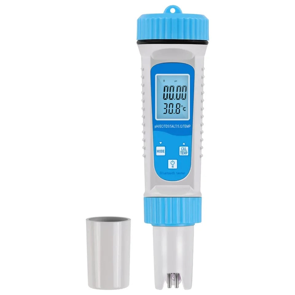 Професионален тестер за качеството на водата, pH, TDS, SALT, S.G, Температура