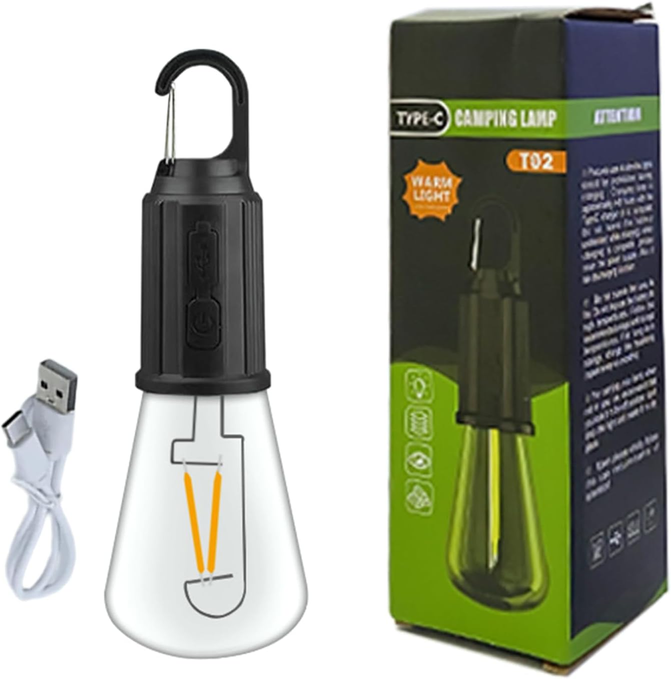 Акумулаторна къмпинг лампа