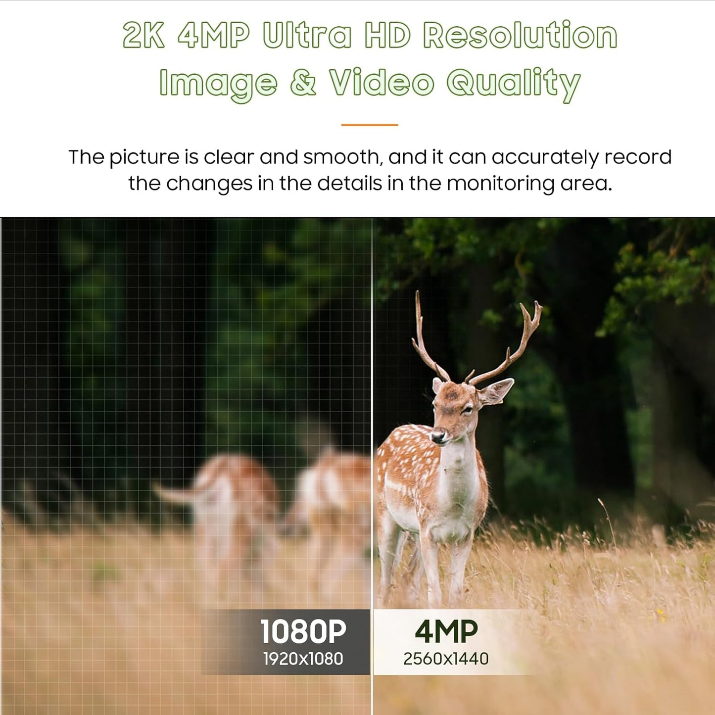 WIFI Безжична PTZ соларна камера 4G SIM със слънчев панел 8MP