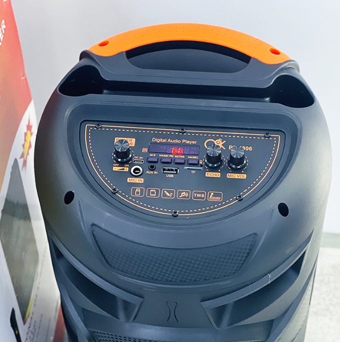 Безжична тонколона BT-8806, 2х8inch говорители,