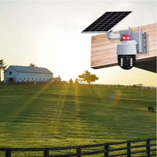 4G соларна камера(сим карта) 5 MP с аларма