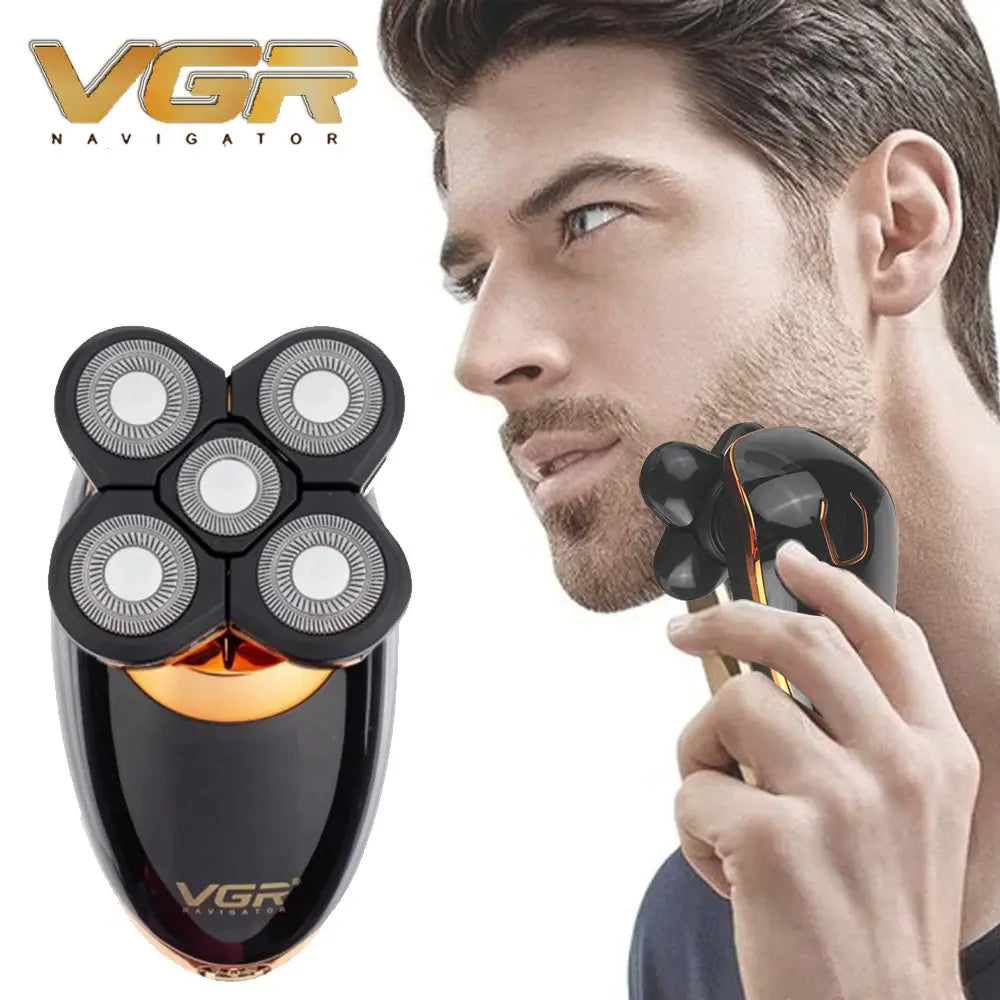 VGR™️ V-316 Бръснене на главата без усилие: задължителна самобръсначка за плешиви мъже