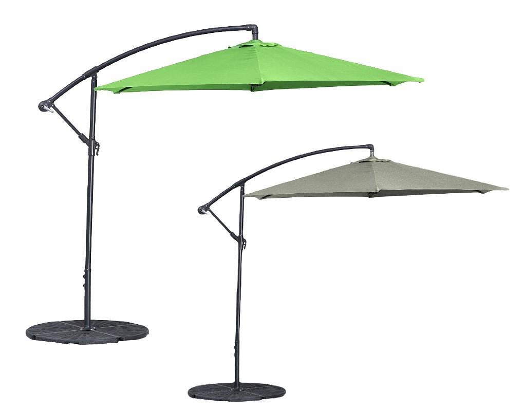 Градински чадър - Ø300 cm, различни цветове