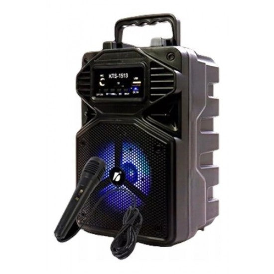 Караоке тонколона с Bluetooth KTS-1513 4'' и микрофон - Oferti4ka.com