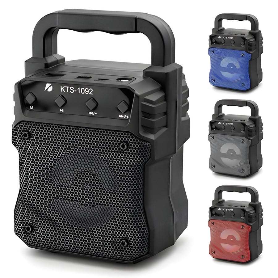 Активна караоке Bluetooth, мини тонколона KTS-1092