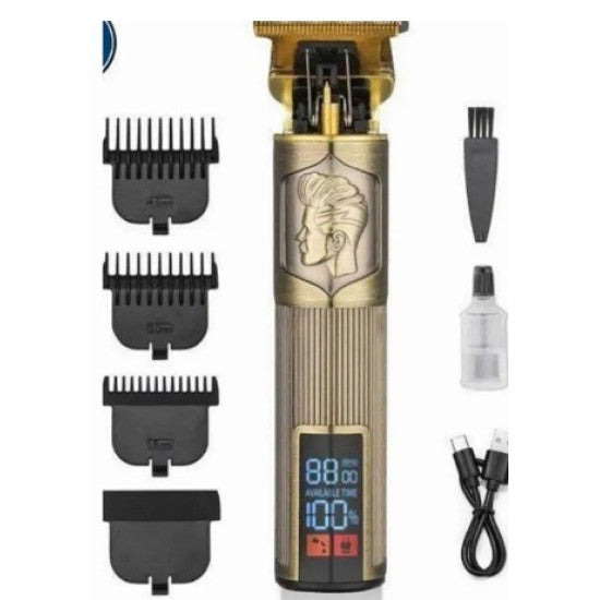 Професионален тример за коса Т-12 с LED дисплей