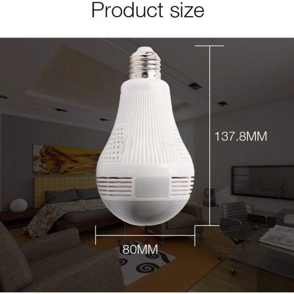 Панорамна WIFI камера в LED крушка oferti4ka