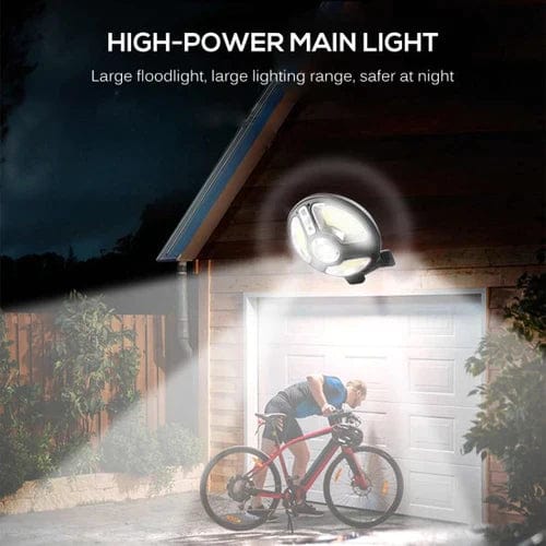 СОЛАРНА ЛАМПА 10БР СЪС СЕНЗОР И ДИСТАНЦИОННО УПРАВЛЕНИЕ 500W Oferti4ka.com