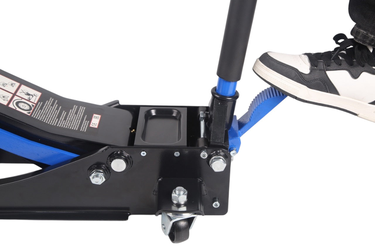 Нископрофилен крик крокодил  3,5 тона с педал  75 - 510 ММ HAWEK