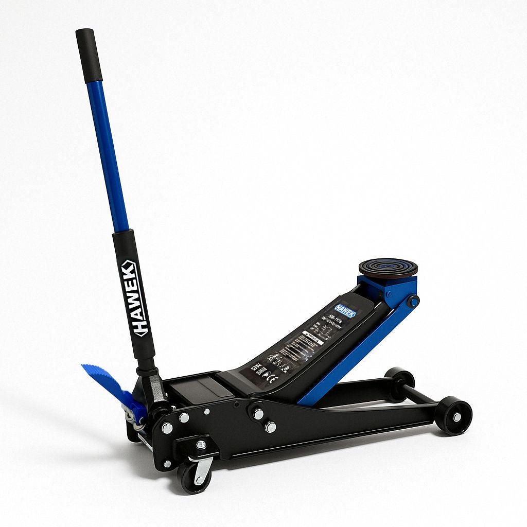 Нископрофилен крик крокодил  3,5 тона с педал  75 - 510 ММ HAWEK