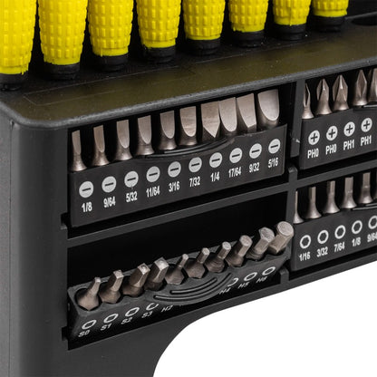 Комплект отвертки и битове 100 части , STAHLMAYER