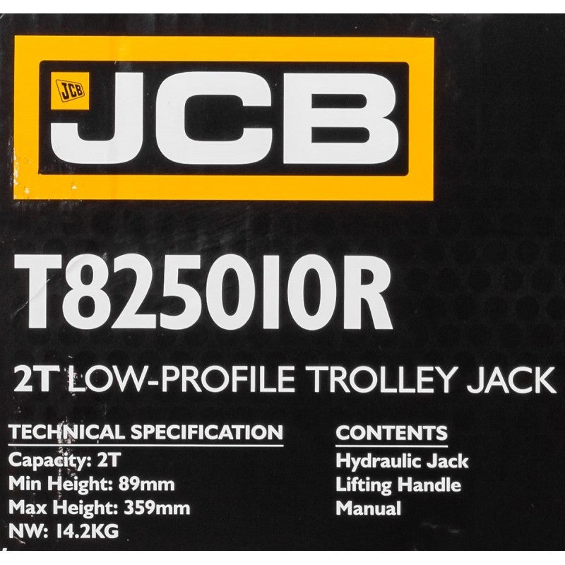 JCB T825010R Нископрофилен Крик Крокодил с Въртяща Дръжка 360° 89-359мм 2 Тона