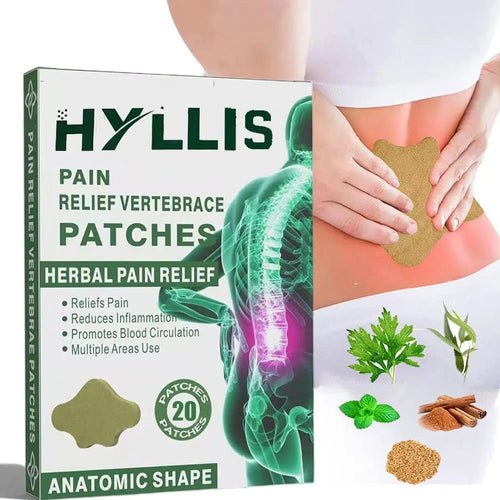 Билкови пластири за болка в кръста, комплект 10 броя – SidePatches