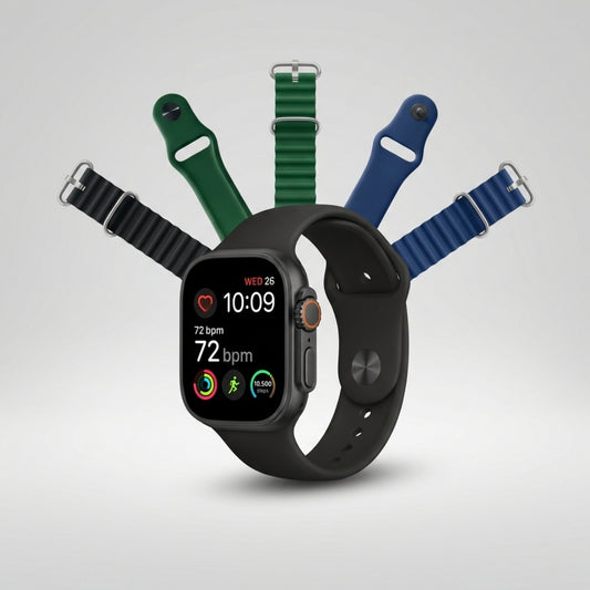 Смарт часовник Ultra 2.0 със 7 каишки