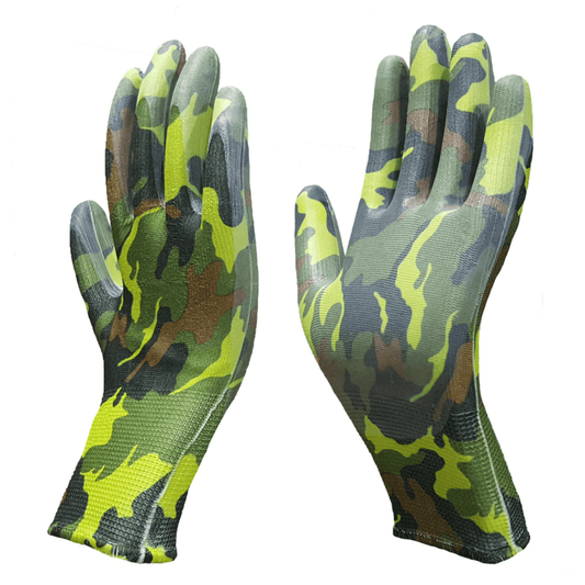 Работни ръкавици с гумено покритие 1 стек (12 чифта)