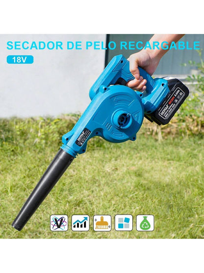 Акумулаторна духалка и прахосмукачка с 2 батерии