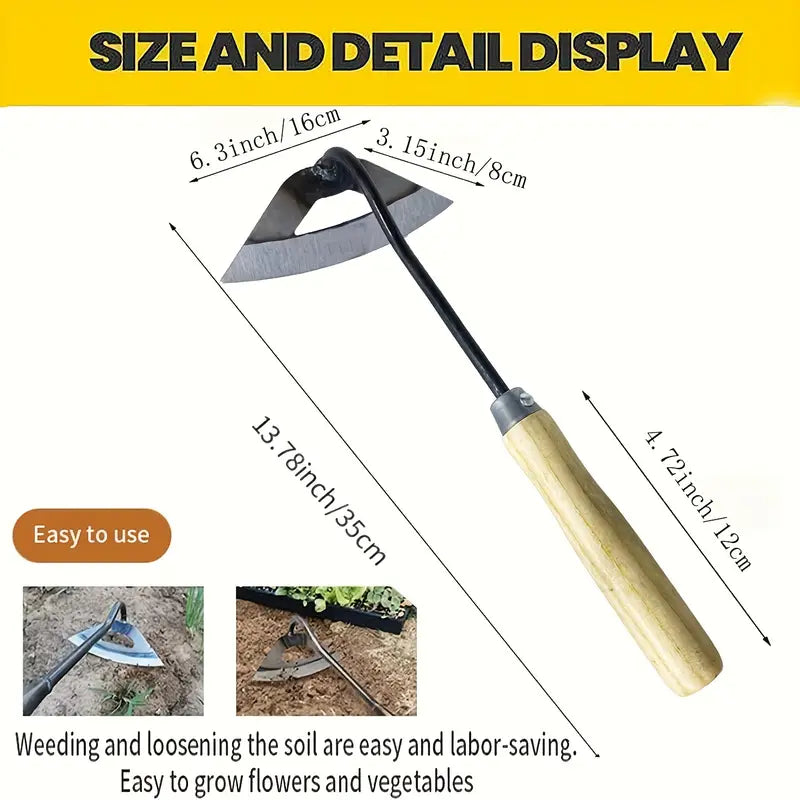 Триъгълна градинска мотика - triangle hoe