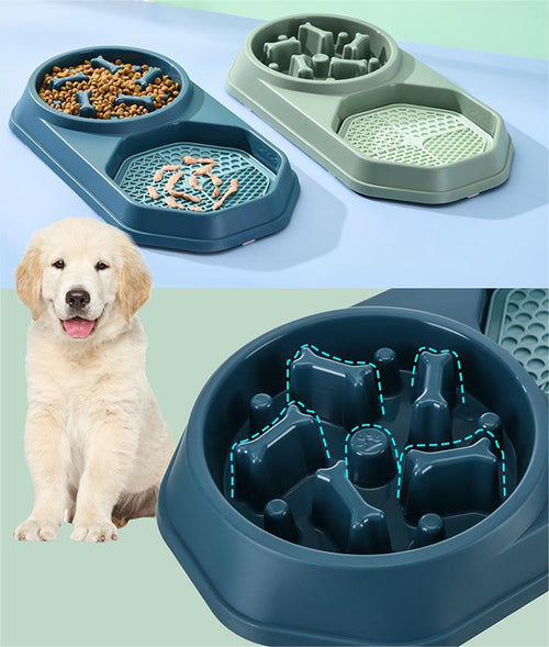 Купичка за бавно хранене и подложка за близане за кучета и котки