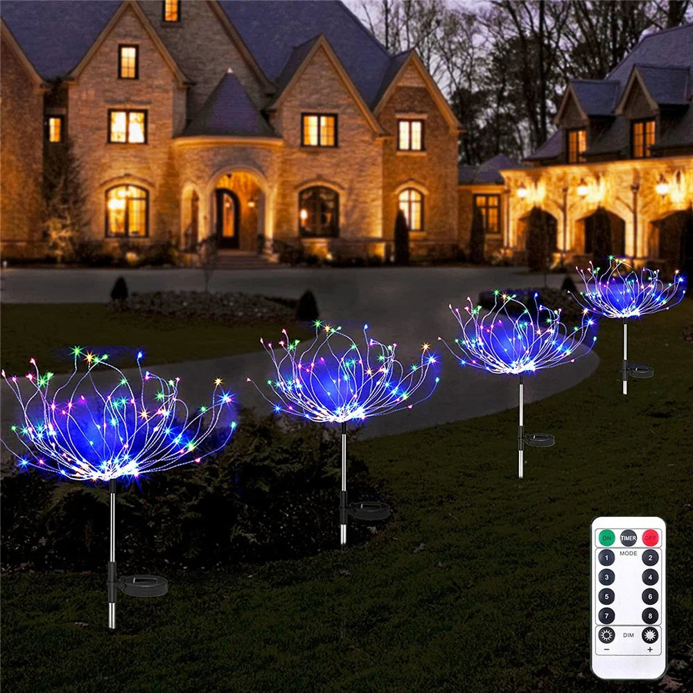 2бр. Светещо LED дърво със соларен панел - Oferti4ka.com
