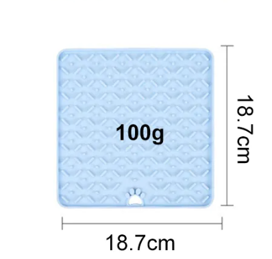 Подложка за близане и бавно хранене на кучета и котки, Жълт