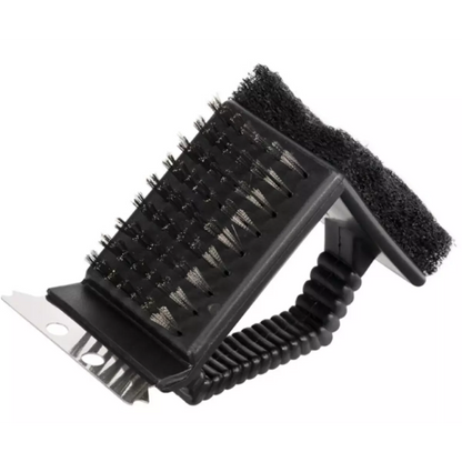 Четка за почистване на барбекю 3 в 1