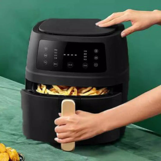 Air Fryer S-18, Фритюрник с горещ въздух, Дигитален, 2400 W 8 литра XXXL