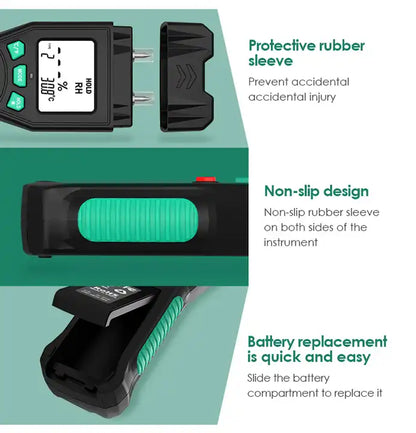 Цифров влагомер за различни повърхности, дърво, строителни материали и др.