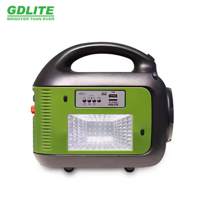 Соларна инверторна система GD-9001, 12V- 220V, 3 крушки, Фенер