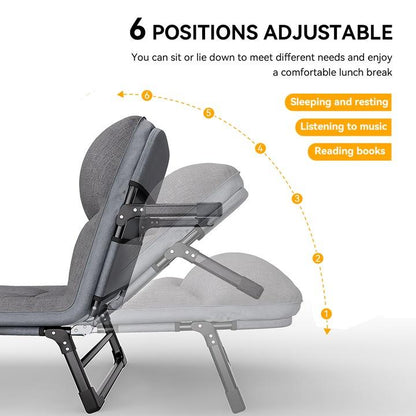 Сгъваемо походно легло тип шезлонг