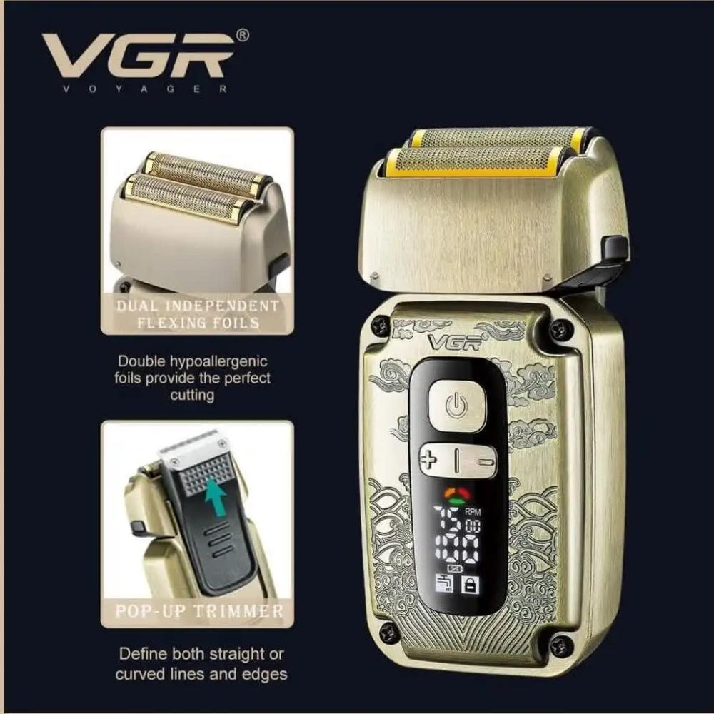 Комплект 3в1 Тример, Самобръсначка и машинка за подстригване VGR V-642