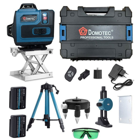 4D лазерен нивелир с 16 линии и дисплей