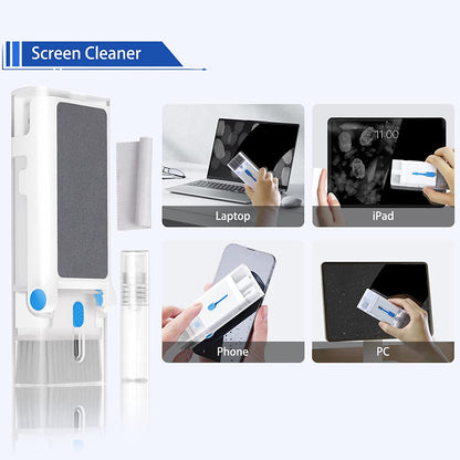 Комплект за почистване на лаптоп, таблет и слушалки