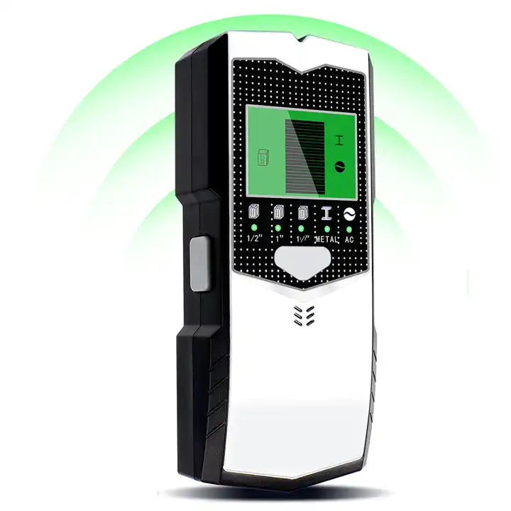 Преносим уред за откриване на дърво, метал и кабели в стени