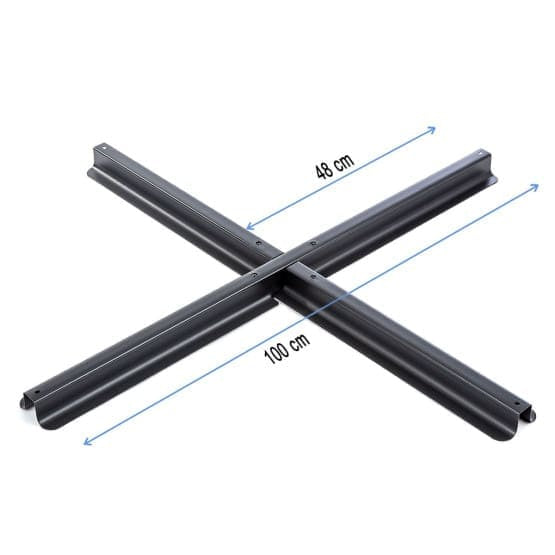 Градински чадър с push-up система 2,70 м - зелен