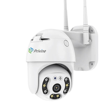 3бр. IP въртяща безжична камера Privine 5MPX- 4+4LED + 3бр. SD карта 64gb iCsee