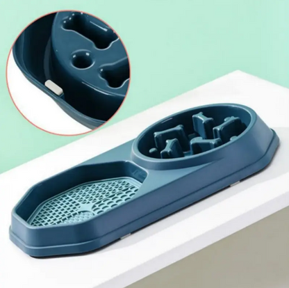 Купичка за бавно хранене и подложка за близане за кучета и котки