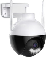 Зареждане на изображението в браузъра на галерията, Куполна камера за видеонаблюдение - тип сфера 6MP 4LED + SD карта 128gb - Oferti4ka.com
