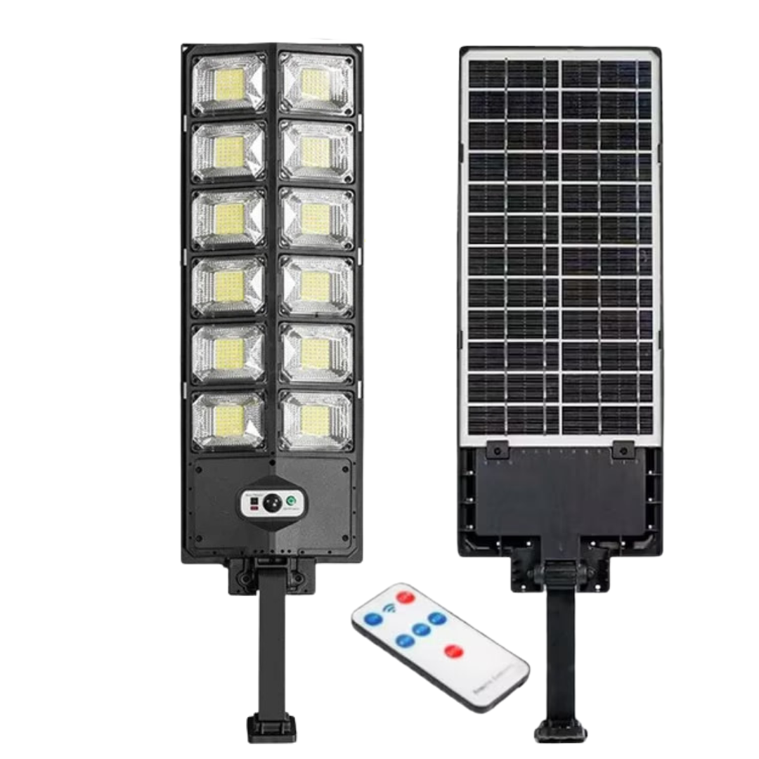 Соларна улична лампа широкоъгълна 1800W IP65 360 LED