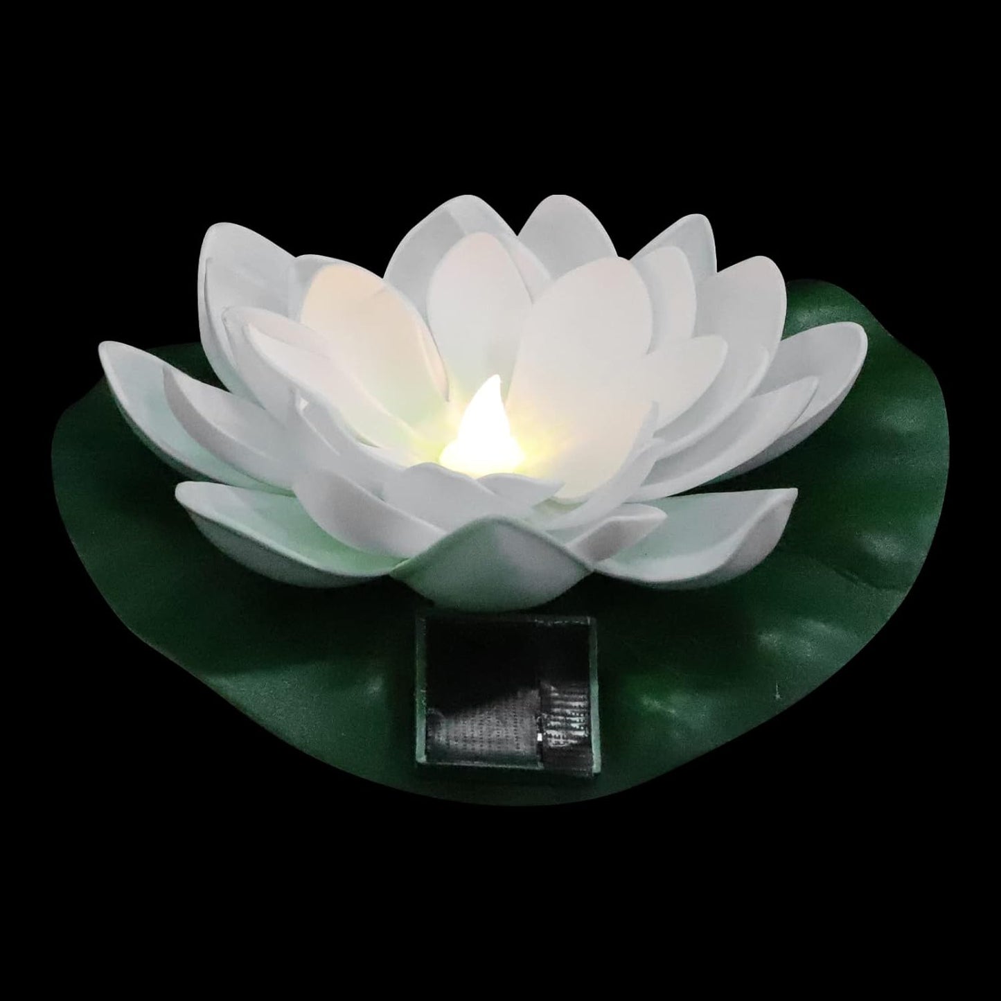 LED соларна лампа Lightex LOTUS, IP44, бяла