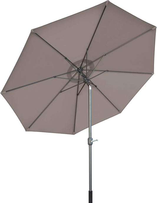 Градински чадър с чупещо рамо - Ø300 cm, светлобежов