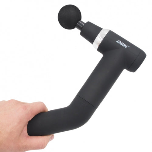 Вибромасажор с удължител, 6 приставки и 6  скорости, Масажен пистолет