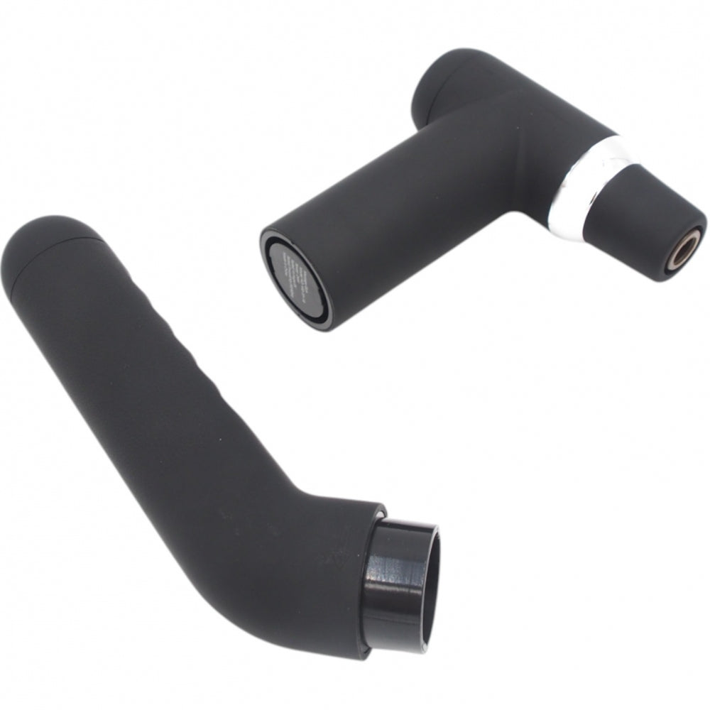 Вибромасажор с удължител, 6 приставки и 6  скорости, Масажен пистолет