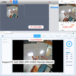 Зареждане на изображението в браузъра на галерията, Двойна водоустойчивеа камера Wi-Fi ICSEE
