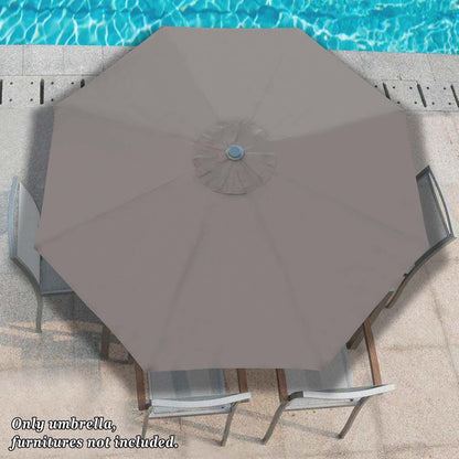 Градински чадър с чупещо рамо - Ø300 cm, светлобежов