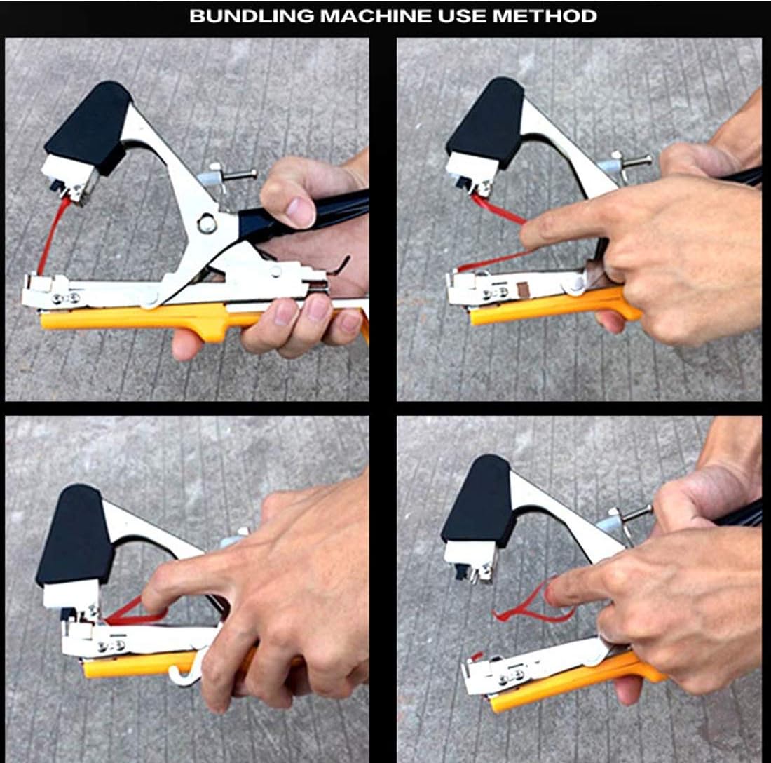 Такер - Машинка за връзване на лози, домати