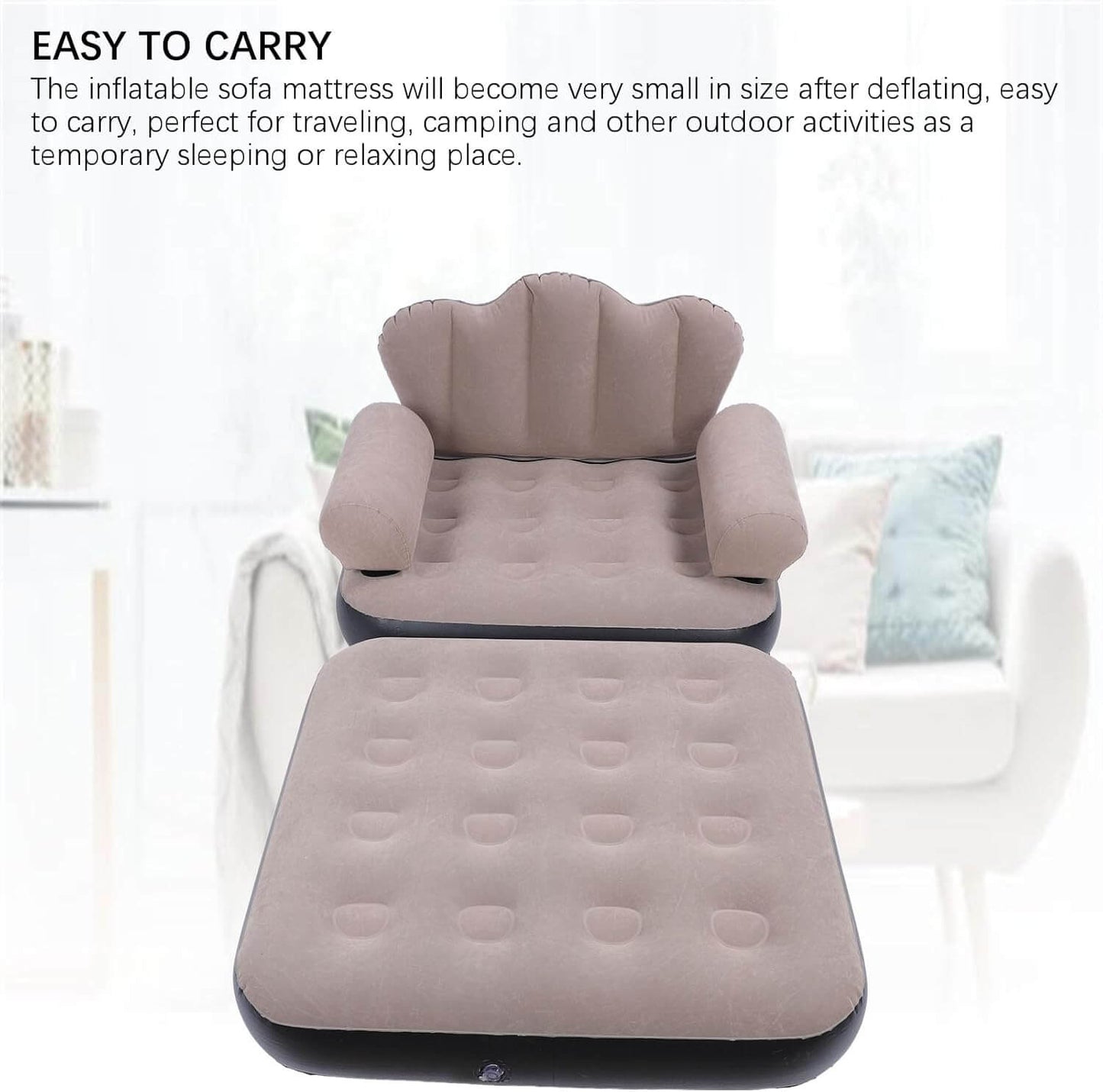 Надуваем фотьойл 5 в 1, Многофункционален и Разтегателен