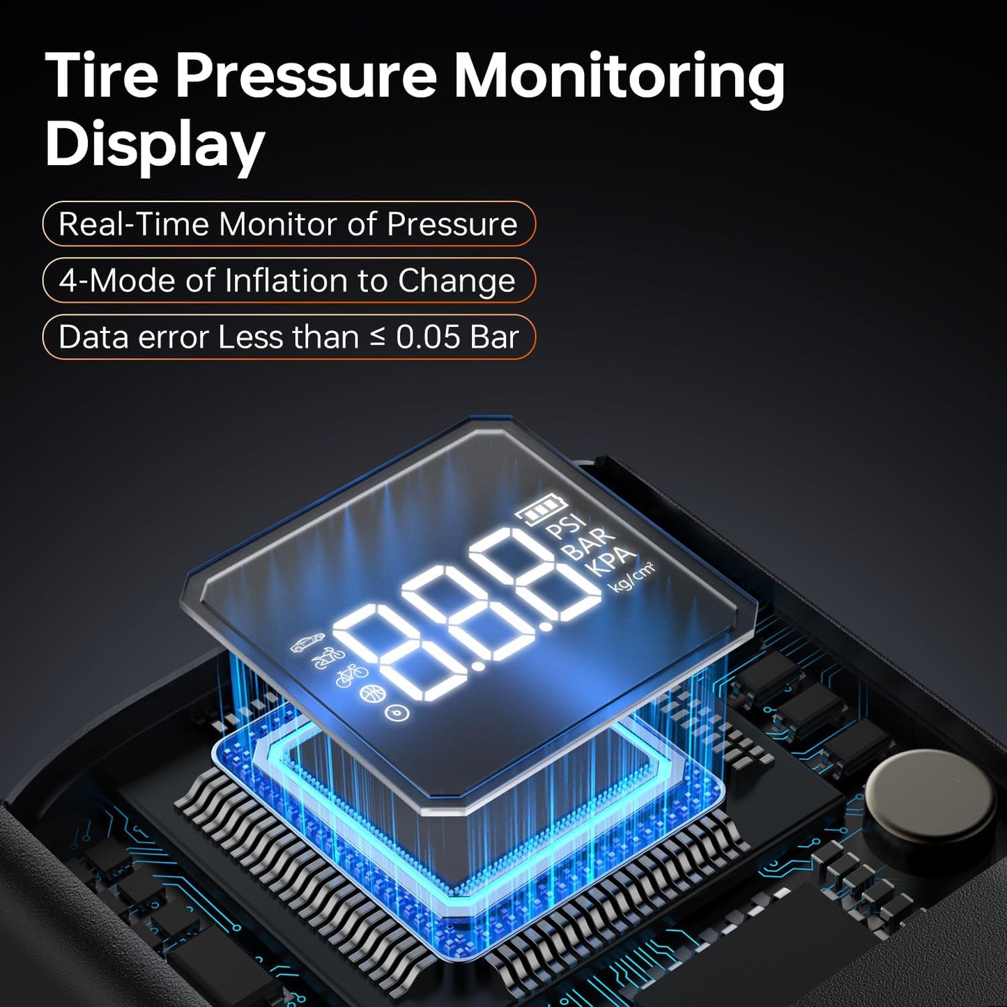 Стартерно устройство 4 в 1 high power jump starter за кола, 99800 mAh